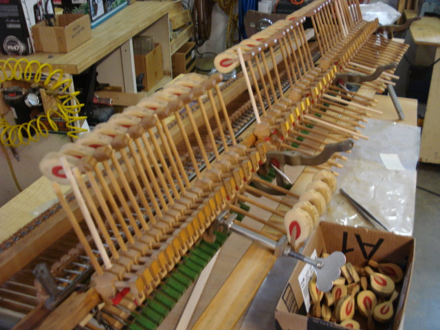 A19 Remove evens hammers, clean shanks. A19 Remove evens hammers, clean shanks.